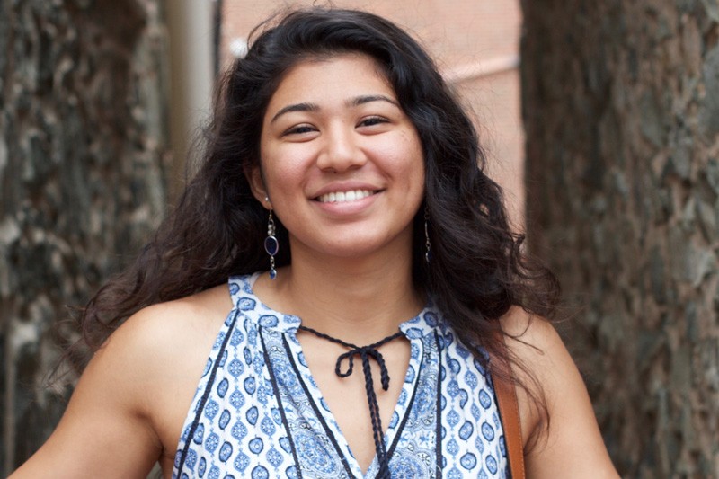  Shailja Gangrade chose to leave her comfort zones and join clubs and programs at UD that were new experiences. 