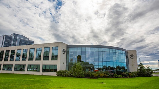 Exterior of the STAR Campus building