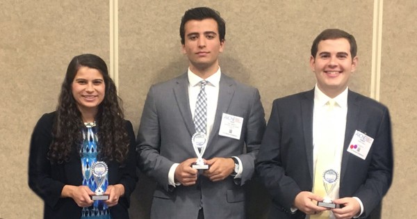 Victoria Muir, Trent Simonetti and Rob Cipolla