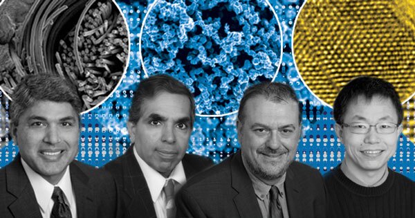 Professors Ajay K. Prasad, Suresh G. Advani, Dionisios Vlachos and Yushan Yan