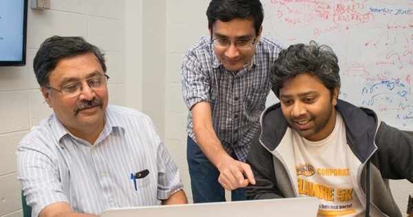 Professor Vijay Shanker, Samir Gupta and Ashique Mahmood