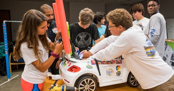 K-12 Engineering camp last summer