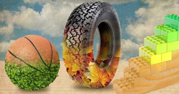 Green rubber