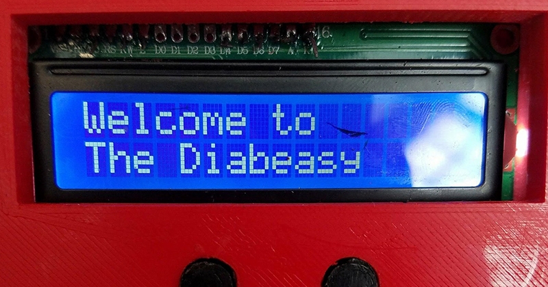 diabetes test strip device