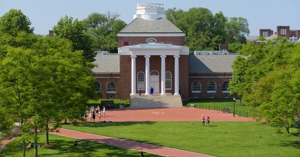 a photo of UD's green