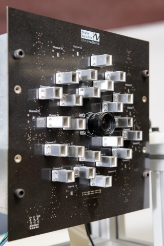 A device developed by Prather's team is pictured. 