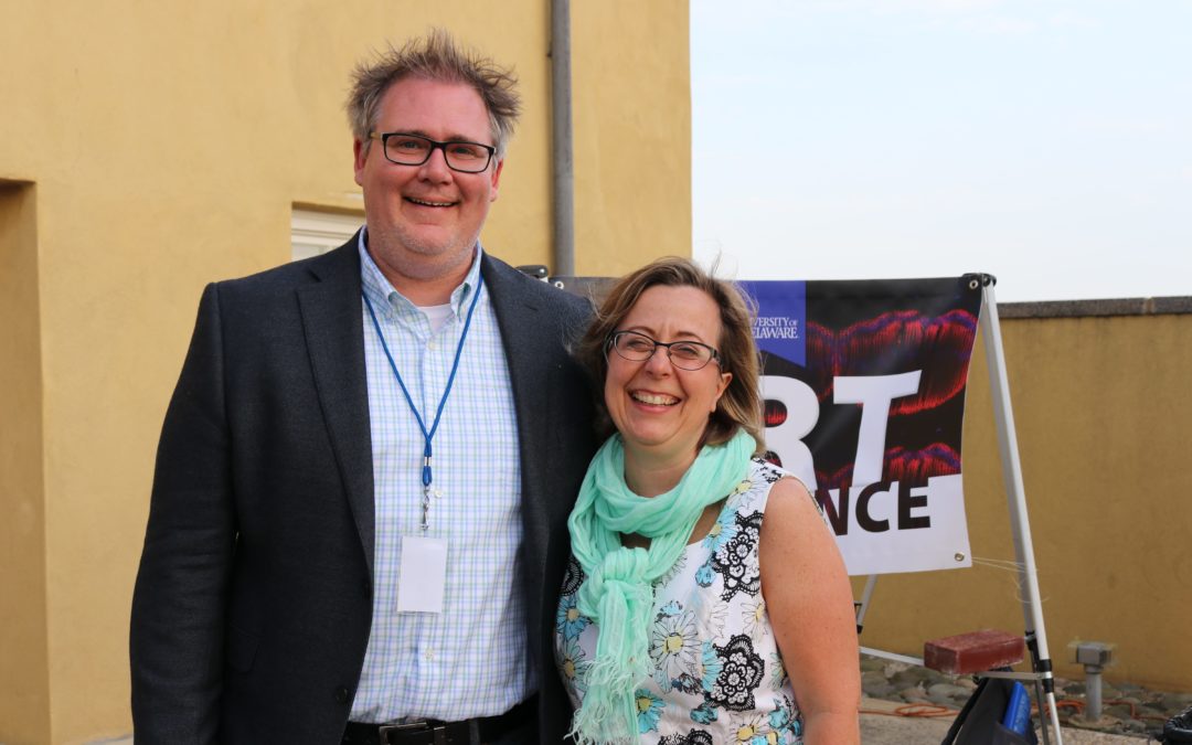 John Slater and Dawn Elliott