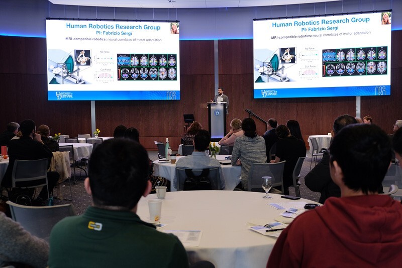 Fabrizio Sergi, assistant professor of Biomedical Engineering, is director of the Human Robotics lab at UD, developing and validating robotic technologies that can be used in rehabilitation as well as experimental studies of motor control.