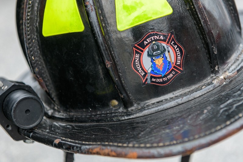 Due to Aetna Hose Hook and Ladder Company Station 9’s proximity to the University, a handful of the station’s volunteers are UD students. 