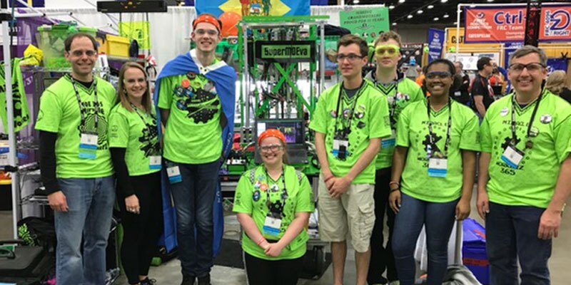 From left to right, participants shown are Anthony Iacono, Christy Bugher, Alex Giansanti, Tatiana Terranova, Noah Rossi, Jared Falk, Lynn Roberts, Lou Rossi.