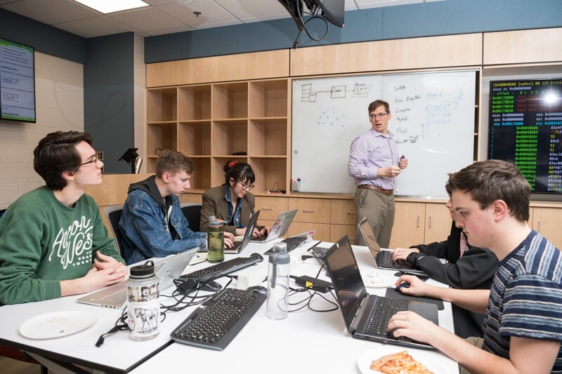 “In this battle to protect our infrastructure, it’s about training an army of folks that can do subtle or out-of-the-box thinking in real time to outsmart the bad guys, who are motivated by cash, or politics of whatever else,” said Andy Novocin, an assistant professor of electrical and computer engineering. “We’re always struggling to keep up with this battle, so this training is important on that scale.” 