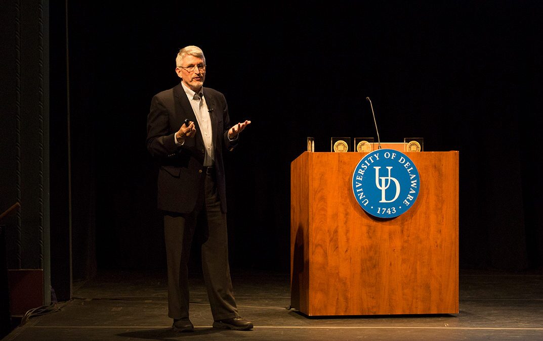 Edward J. Coyle received the Distinguished Achievement award, the department’s most prestigious alumni award.
