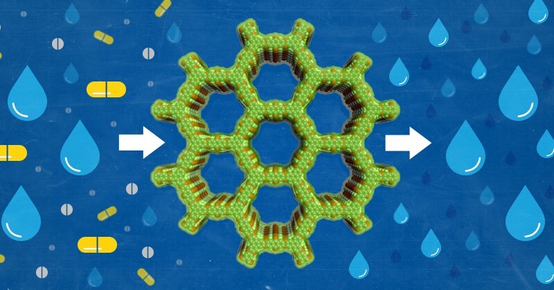 Researchers make organic frameworks that could sift antibiotic residue out of water An international team of researchers recently synthesized polyarylether-based covalent organic frameworks, the most stable crystalline porous material on record. The team, which includes the University of Delaware’s Yushan Yan and Jilin University’s Qianrong (Frank) Fang, a former postdoctoral researcher with Yan at UD, described their results in the international scientific journal Nature Chemistry. Some materials act like sieves and let molecules pass through their pores. These materials, known as molecular sieves, are useful in many industrial processes, especially in the chemical and energy sectors. They could be used to remove contaminants from water. They have also received attention for potential applications in aerospace, rail transportation, automobile manufacturing and more, but so far, their applications have been limited by their instability under extreme conditions. Yan, the Distinguished Engineering Professor in the Department of Chemical and Biomolecular Engineering, has investigated crystalline porous materials such as zeolite since his doctoral research in the earlier 1990s. He won the Donald Breck Award, the highest award from the International Zeolite Association in 2010 for his zeolite thin film work. When Fang joined his group in 2009, the pair began to explore an emerging class of crystalline porous materials called covalent organic frameworks, which are linked by covalent bonds, show great promise, but at times are limited by available chemistries and their instability in harsh conditions, such as strong acids and bases.
