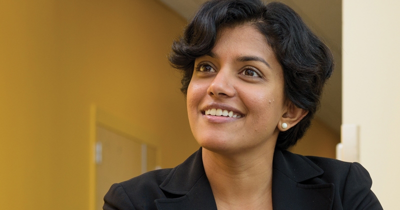 Arthi Jayaraman is pictured.