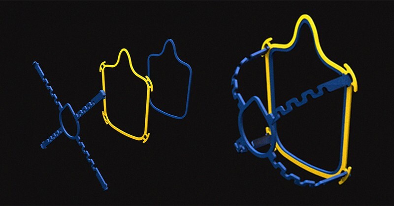 The HensNest was invented by the University of Delaware Department of Mechanical Engineering to address the shortage of higher respiratory protection face masks for the general public.