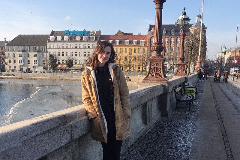 Catherine Zimmerman first traveled to Copenhagen as a UD study abroad student. Next year, she will return with a Fulbright Research Award.