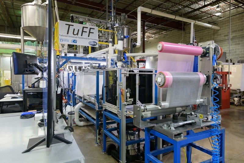 At a scaled pilot facility, UD experts are developing cutting-edge methods to manufacture this promising new material.