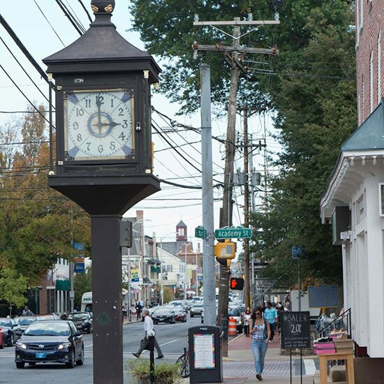 Main Street Newark Clock