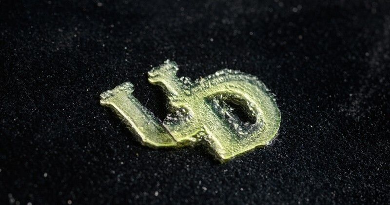 This interlocking UD was created from 3D-printing resin made with technical lignin biomass.