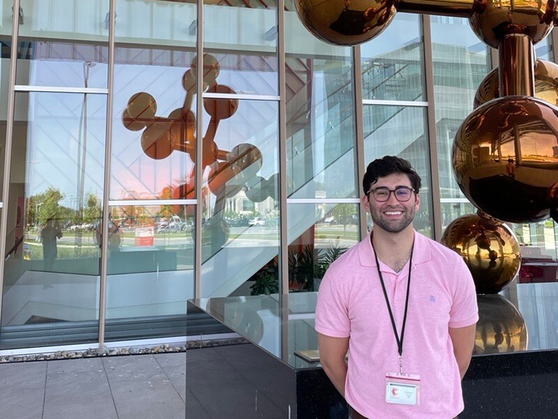 Casey Rodriguez, a 2022 UD graduate, will begin working with Chemours Discovery Hub as an R&D engineer this June.