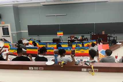 Painting night with NSBE.