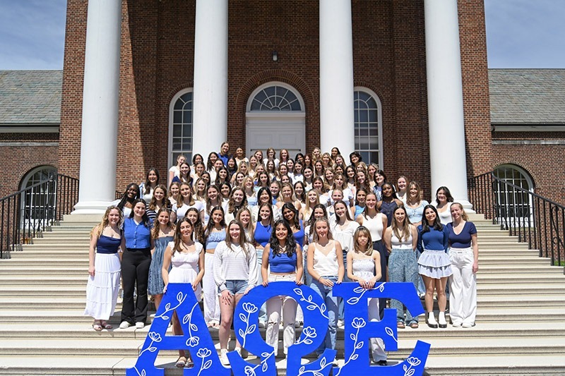 The University of Delaware Nu Chapter of Alpha Omega Epsilon, a professional and social sorority for students in the engineering and technical science fields, celebrated its 20th Anniversary this semester.