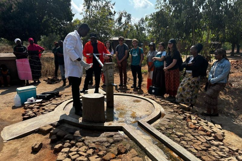 Well project in Malawi