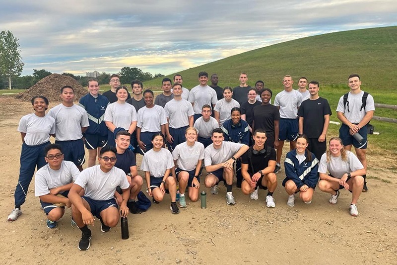 Air Force ROTC Det. 128 at the University of Delaware was recently awarded the Northeast Region Small Unit Right of Line Award. This award can be attributed to the student officers’ discipline, bravery, and commitment to excellence.