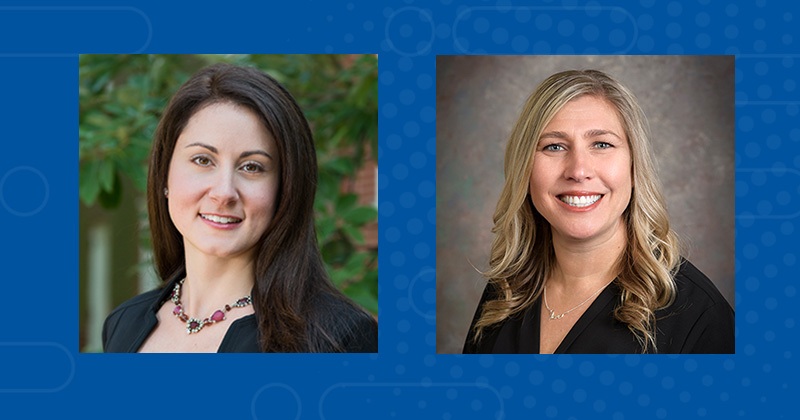 Katie Meier, left, and Elaine Nelson
