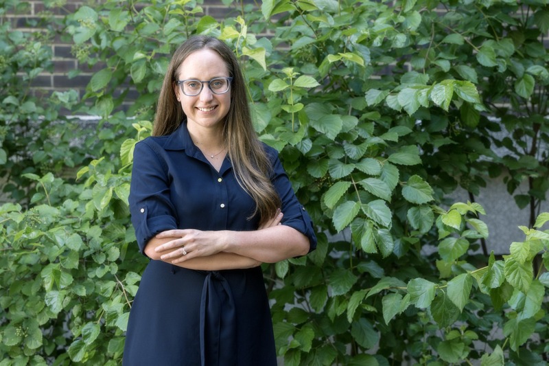 Alexandra Bayles, assistant professor in the department of chemical and biomolecular engineering, has received an NSF CAREER award. She works with unique fluidic platforms and applications that include bioprinting, sustainable formulations, and soft robotics.