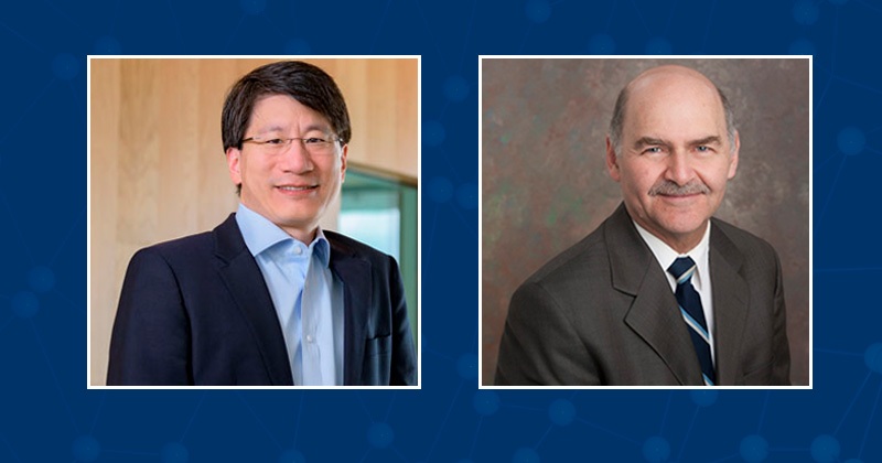 UD Engineering faculty Kelvin Lee (left) and Abraham Lenhoff (right) are among 59 recently named fellows of the American Chemical Society