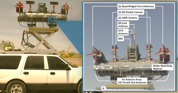 an equipped vehicle was recently field tested in Arizona