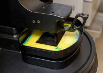 A closeup of equipment in Dr. Fromen's lab.