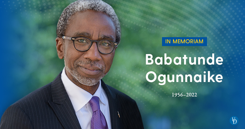 Prof Babatunde Ogunniaike