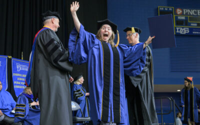 Raising a toast to UD’s new doctors