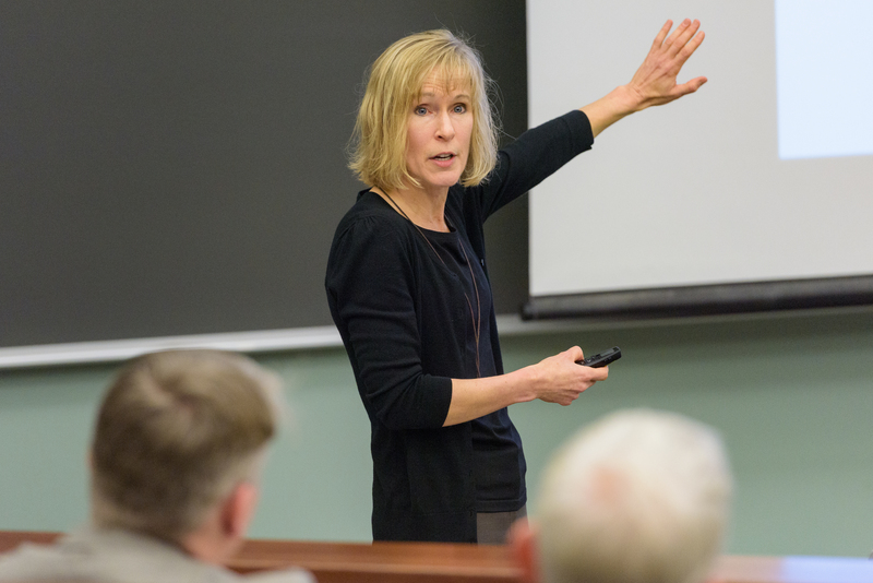 Named professor inaugural lecture and reception for Kristi Kiick, the Deputy Dean of Engineering, Blue & Gold Distinguished Professor of Materials Science, and Professor of Chemical and Biomolecular Engineering. Kiick joined the UD faculty in 2001, was named dputy dean for the College of Engineering in 2011, has published more than 120 articles and book chapters, delivered over 150 invited and award lectures, and holds 21 patents.