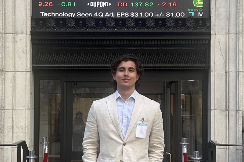 While studying construction engineering and management at UD, Erik Papp has developed a growing interest in the broader connections between construction, real estate, infrastructure and investment. He’ll use the Gilman Scholarship to gain practical experience abroad this winter.