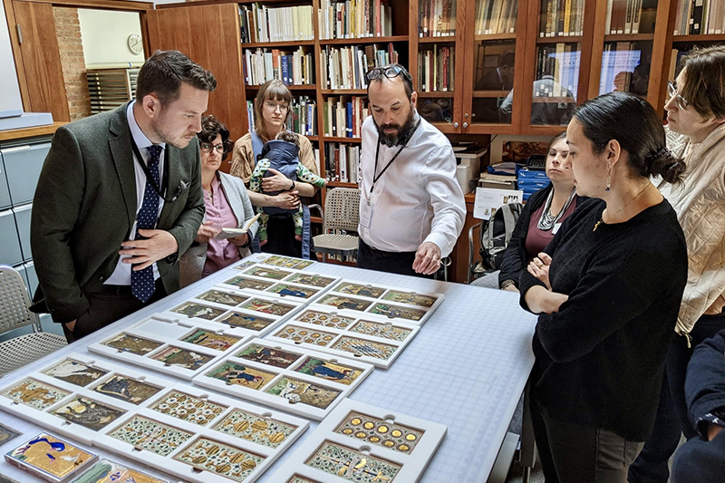 Art conservation faculty expertise in imaging science helps researchers identify pigments used in some of the earliest known tarot card decks.